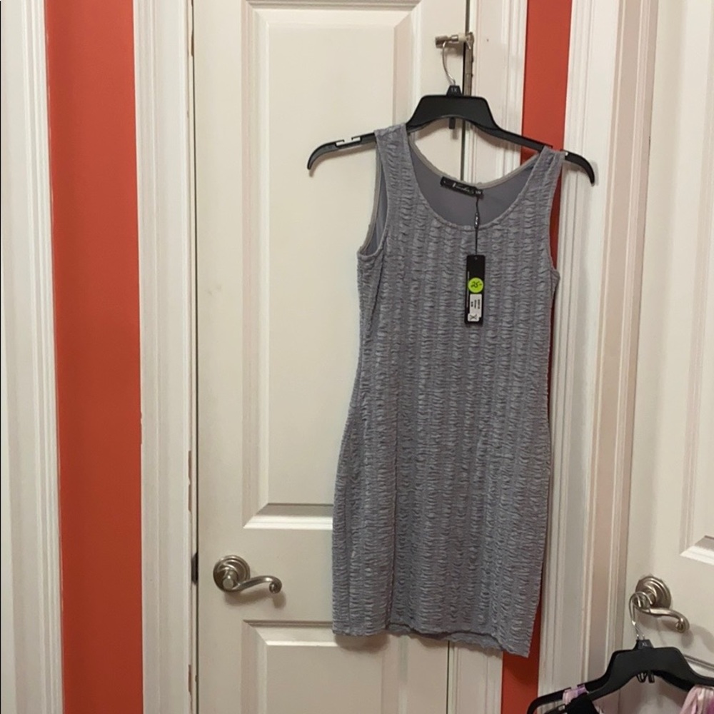 Gray dress
